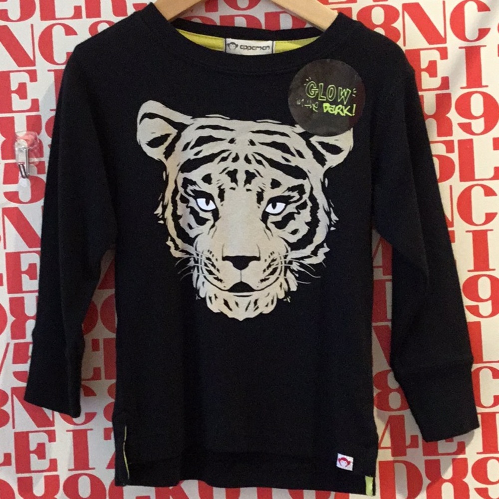 Appaman Glow in Dark Long Sleeve Tee, NEW WITH TAGS, Size 4T